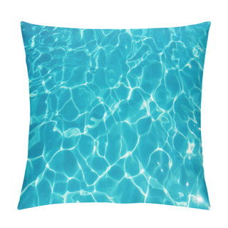 Personality  Blue Ripped Water In Swimming Pool Pillow Covers