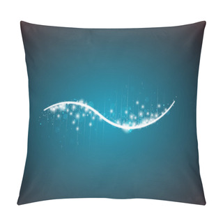 Personality  DNA Abstract Icon And Element Collection. Futuristic Technology  Pillow Covers