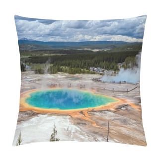 Personality  Yellowstone Grand Prismatic Spring Pillow Covers