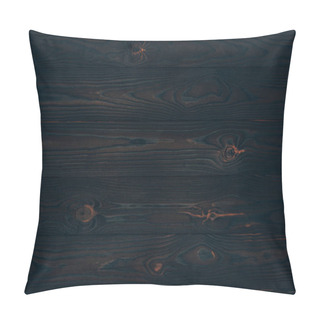 Personality  Dark Wooden Background Pillow Covers