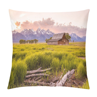 Personality  Grand Teton Mountains, Wyoming. Pillow Covers
