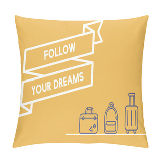 Personality  Template With Dreams Concept Pillow Covers