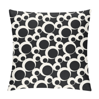 Personality  Cute Geometric Bubbles Graphic Print Vector Pattern Pillow Covers