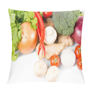 Personality  Farm Fresh Organic Vegetables Pillow Covers