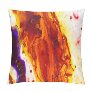 Personality  Curlicue Of Paints Pillow Covers