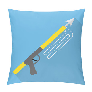 Personality  Spear Gun Or Harpoon Weapon Pillow Covers