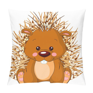 Personality  Fun Zoo. Porcupine Pillow Covers