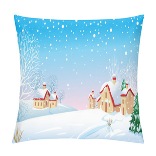 Personality  Winter Morning Pillow Covers