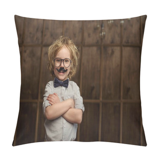 Personality  Hipster In Studio Pillow Covers