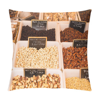 Personality  Nuts And Raisins In French Market Pillow Covers