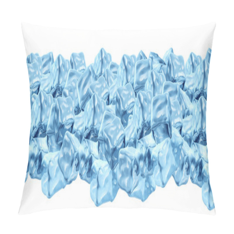 Personality  Ice Cube Border Pillow Covers
