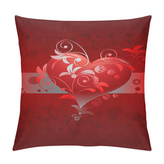 Personality  Valentines Day, Vector Illustration Pillow Covers