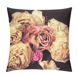 Personality  Faded Roses Pillow Covers