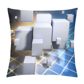 Personality  Clean Cubes Pillow Covers