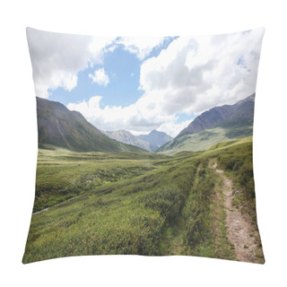 Personality  Mountain Landscape With Scenic Valley, Altai, Russia Pillow Covers