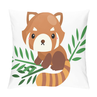 Personality  Cute Red Panda Pillow Covers