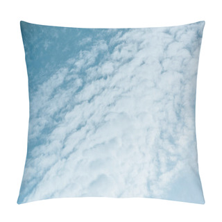 Personality  Beautiful White Clouds At Light Blue Sky Pillow Covers