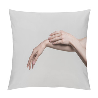 Personality  Tender Female Hands Pillow Covers
