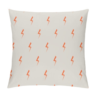 Personality  Colored Background With Different Accessories Pillow Covers