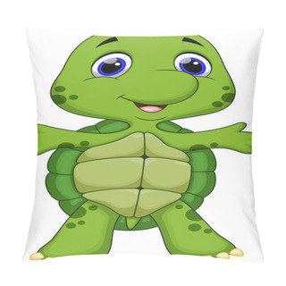 Personality  Cute Turtle Cartoon Pillow Covers