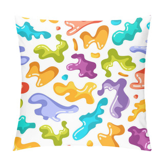 Personality  Colorful Spots And Sprays Pillow Covers