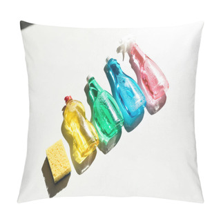 Personality  Cleaning Products And Sponge Pillow Covers