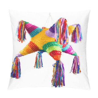 Personality  Mexican Pinata Used In Posadas And Birthdays Pillow Covers