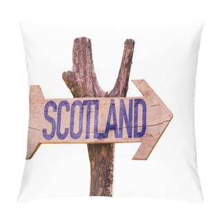 Personality  Scotland Wooden Sign Pillow Covers
