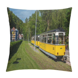 Personality  The Kirnitzschtalbahn In Saxony Pillow Covers