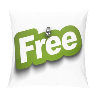 Personality  Free Sticker Pillow Covers
