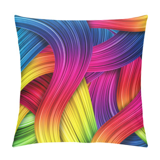 Personality  Colorful Abstract Background Pillow Covers