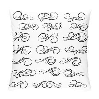 Personality  Set Of Decorative Elements. Dividers.Vector Illustration. Pillow Covers