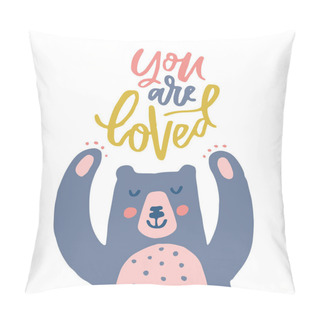 Personality Romantic Handdrawn Letteirng Pillow Covers