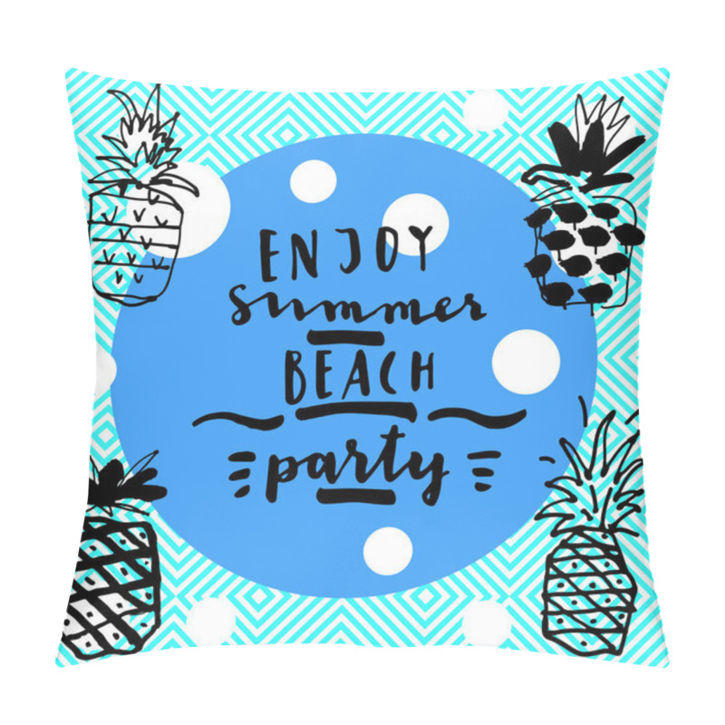 Personality  Summer Beach Party Pillow Covers