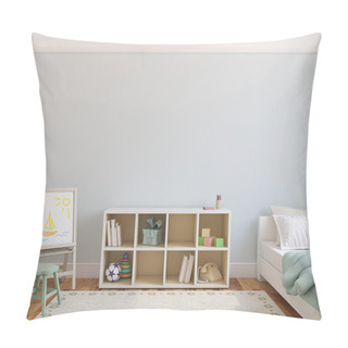 Personality  Playroom Interior Fir Kid. Pillow Covers