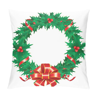 Personality  Christmas Wreath Pillow Covers