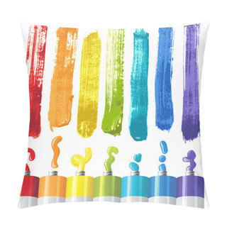 Personality  Oil Paints Pillow Covers