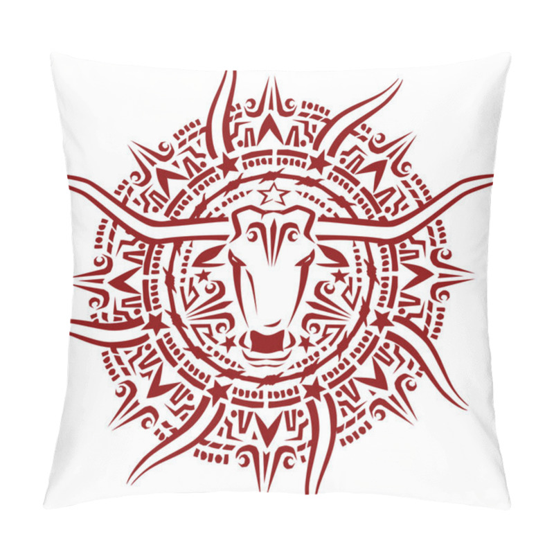 Personality  Texas Aztec Sunburst pillow covers
