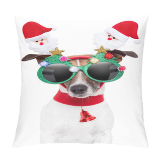 Personality  Xmas Dog Pillow Covers
