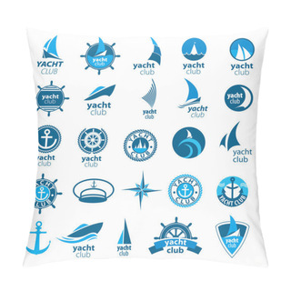 Personality  Biggest Collection Of Vector Logos Marina Pillow Covers