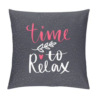 Personality  Vector Hand Drawn Lettering Phrase. Modern Brush Calligraphy. Pillow Covers