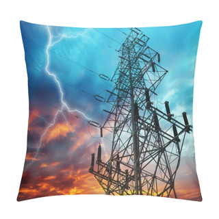 Personality  Electricity Towers Pillow Covers