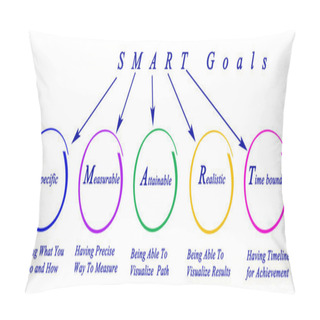 Personality  SMART Goals Pillow Covers
