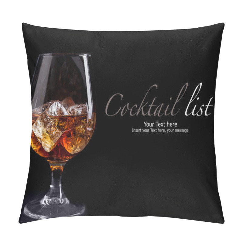 Personality  Whiskey Cognac Pillow Covers