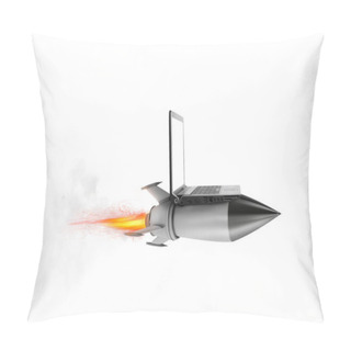 Personality  Fast Internet Concept Pillow Covers