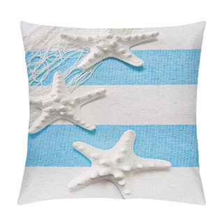 Personality  Starfish Maritime Background Pillow Covers
