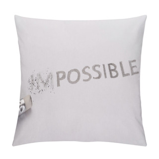 Personality  Impossible Is Possible Concept Pillow Covers