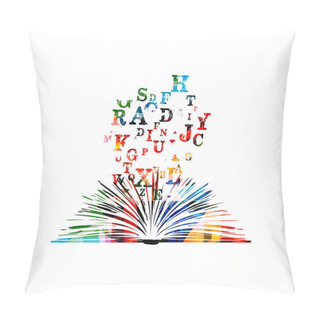 Personality  Creative Colorful Book Pillow Covers