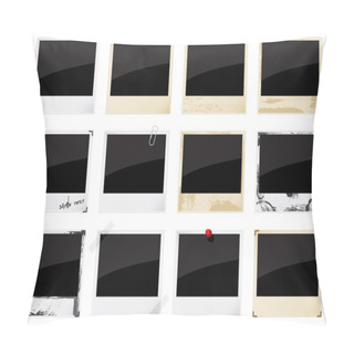 Personality  Empty Instant Photo Frames Pillow Covers