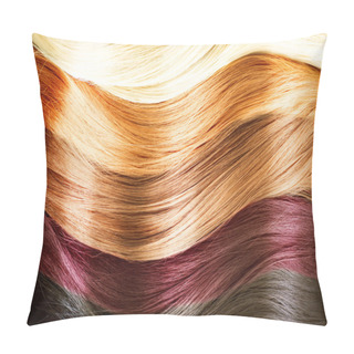 Personality  Hair Colors Palette. Hair Texture Pillow Covers